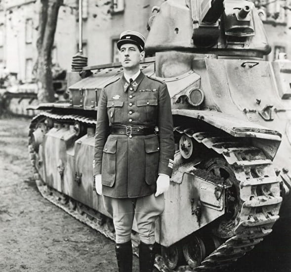 Colonel De Gaulle wangenbourg